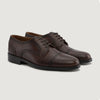 color swatch Dirk Brogues Derby Burnished Brown Leather Shoes