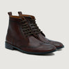 color swatch Duster Brogues Derby Brown Burnished Leather Boots - StudGuard